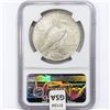 Image 2 : 1923-D Silver Peace Dollar NGC MS61
