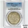 Image 1 : 1878 7/8TF Morgan Silver Dollar PCGS MS61 Strong