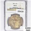 Image 1 : 1881-S Morgan Silver Dollar NGC MS65