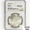 Image 1 : 1880-S Morgan Silver Dollar NGC MS65