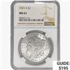 Image 1 : 1921-S Morgan Silver Dollar NGC MS61
