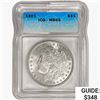 1896 Morgan Silver Dollar ICG MS65