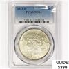 Image 1 : 1923-D Silver Peace Dollar NGC MS61