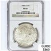 Image 1 : 1880-O Morgan Silver Dollar NGC MS61