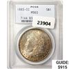 Image 1 : 1883-CC Morgan Silver Dollar PCGS MS63