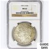 Image 1 : 1921-D Morgan Silver Dollar NGC MS63