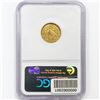 Image 2 : 1914 $2.50 Gold Quarter Eagle NGC MS61