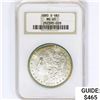 Image 1 : 1880-S Morgan Silver Dollar NGC MS65