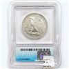 Image 2 : 1941 Walking Liberty Half Dollar ICG PR64 Weak "AW