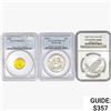 Image 1 : [3] Varied US Coinage PCGS/NGC PR66-70 [1958, 2008