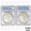 Image 1 : [2]  PCGS MS63 [1885, 1885-O]