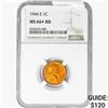 Image 1 : 1944-S Wheat Cent NGC MS66+ RD