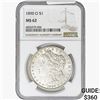 Image 1 : 1890-O Morgan Silver Dollar NGC MS62
