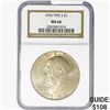 Image 1 : 1976 Eisenhower Silver Dollar NGC MS66 Type 2