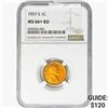 Image 1 : 1937-S Wheat Cent NGC MS66+ RD