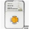 Image 1 : 1937-S Wheat Cent NGC MS66+ RD