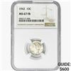 Image 1 : 1942 Mercury Silver Dime NGC MS67 FB