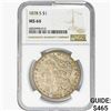Image 1 : 1878-S Morgan Silver Dollar NGC MS64
