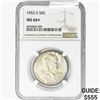 Image 1 : 1952-S Franklin Half Dollar NGC MS66+