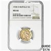 Image 1 : 1938-D Buffalo Nickel NGC MS66