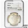Image 1 : 1878 8TF Morgan Silver Dollar NGC MS62