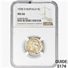 Image 1 : 1938-D Buffalo Nickel NGC MS66