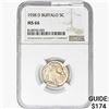 Image 1 : 1938-D Buffalo Nickel NGC MS66