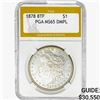 Image 1 : 1878 8TF Morgan Silver Dollar PGA MS65 DMPL