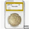 1879-CC Morgan Silver Dollar PGA AU50