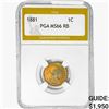 Image 1 : 1881 Indian Head Cent PGA MS66 RB