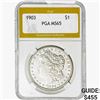 Image 1 : 1903 Morgan Silver Dollar PGA MS65