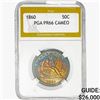 Image 1 : 1860 Seated Liberty Half Dollar PGA PR66 CAMEO