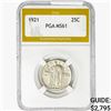 Image 1 : 1921 Standing Liberty Quarter PGA MS61
