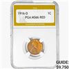 Image 1 : 1916-D Wheat Cent PGA MS66 RED