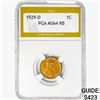 Image 1 : 1920-D Wheat Cent PGA MS64 RB