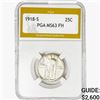 Image 1 : 1918-S Standing Liberty Quarter PGA MS63 FH