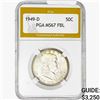 Image 1 : 1949-D Franklin Half Dollar PGA MS67 FBL