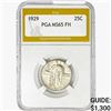 Image 1 : 1929 Standing Liberty Quarter PGA MS65 FH