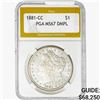 Image 1 : 1881-CC Morgan Silver Dollar PGA MS67 DMPL