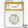 Image 1 : 1930 Standing Liberty Quarter PGA MS63
