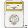 Image 1 : 1917 Standing Liberty Quarter PGA MS62 FH Type 1