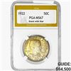 Image 1 : 1922 Grant Half Dollar PGA MS67 w Star