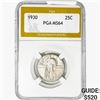 Image 1 : 1930 Standing Liberty Quarter PGA MS64