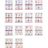 Image 2 : 1990-2005 Mint Sets (234 Coins)