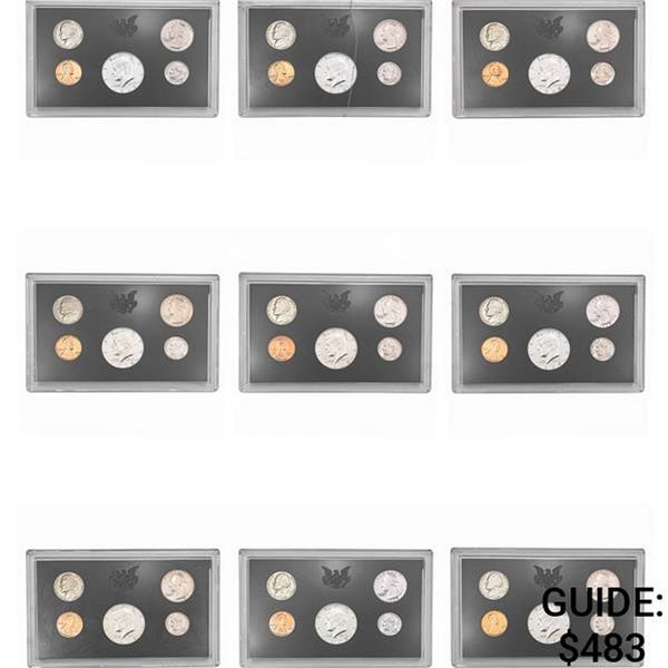 1968-1974 Proof Sets (126 Coins)