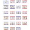 Image 3 : 1960-2006 MInt Sets (217 Coins)