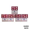 Image 1 : 2004-2008 SIlver PR 25c Sets (25 Coins)