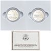Image 2 : 1992-2003 Commem 50c & Silver $1 (4 Coins)
