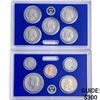 Image 1 : 2013-2022 Silver & Clad Proof Sets (24 Coins)
