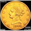 Image 1 : 1844-O $10 Gold Eagle UNCIRCULATED